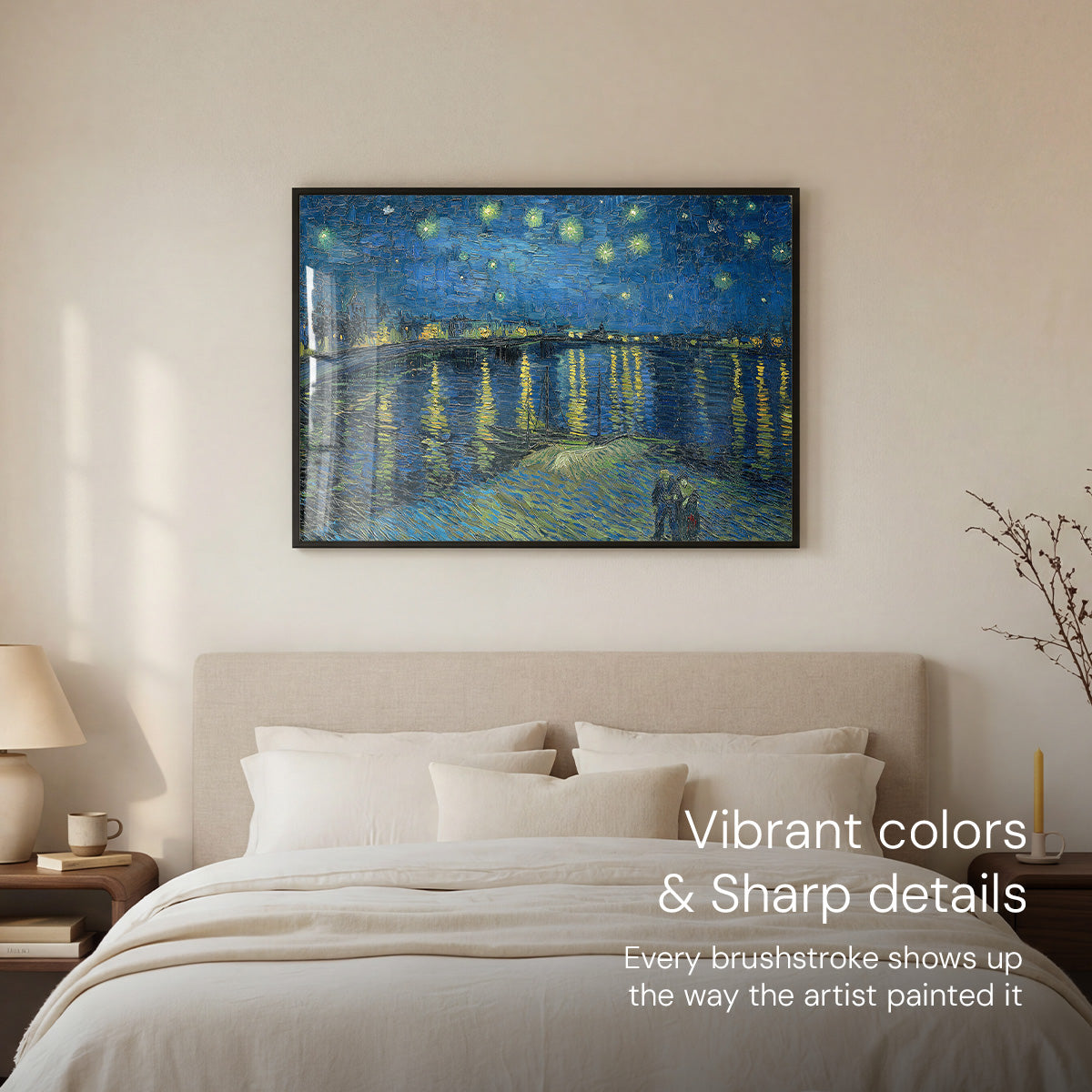 Starry Night Over the Rhône - Art Print