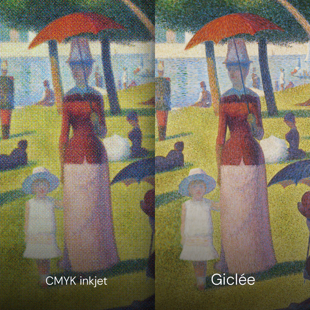 A Sunday on La Grande Jatte - Art Print
