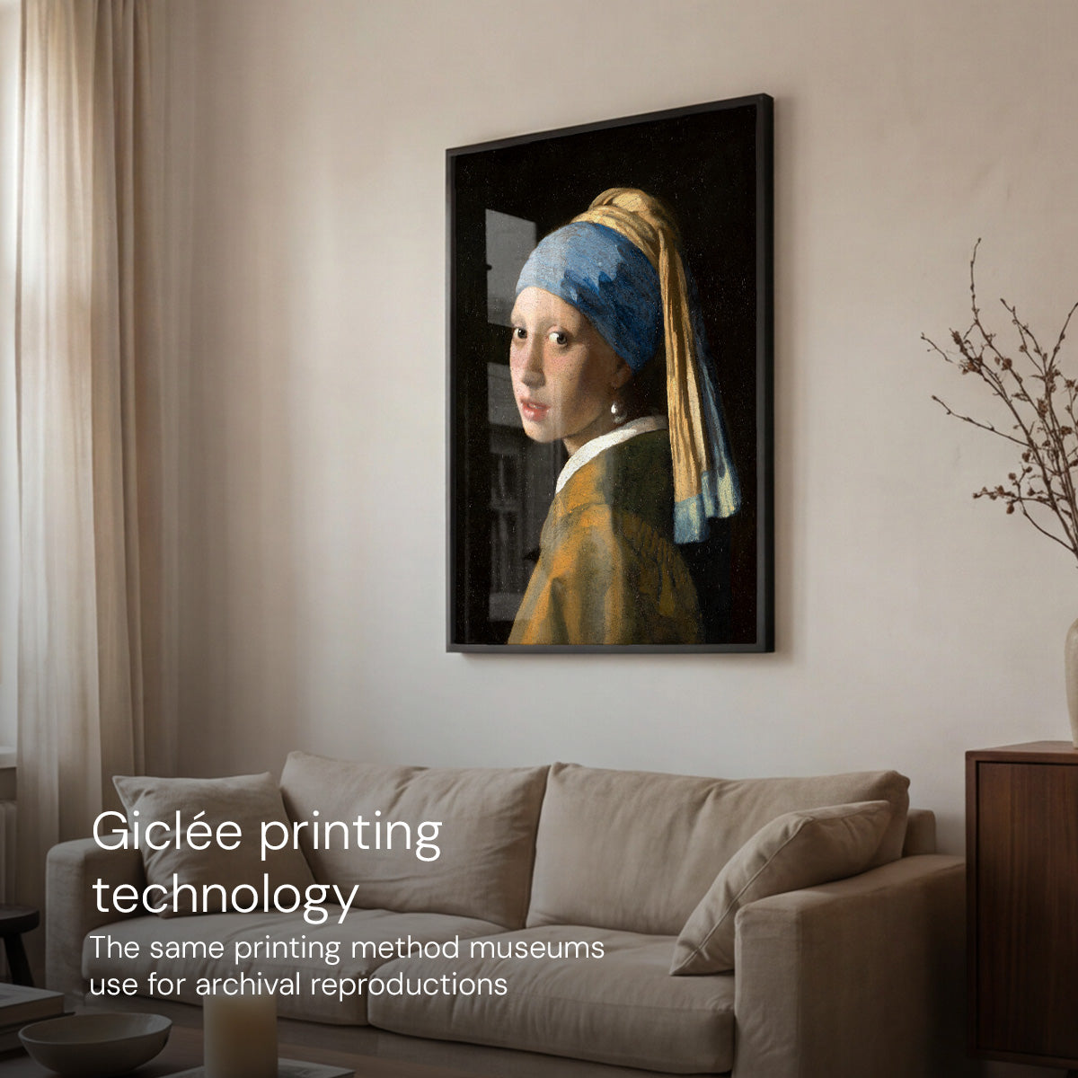 Girl with a Pearl Earring - Art Print