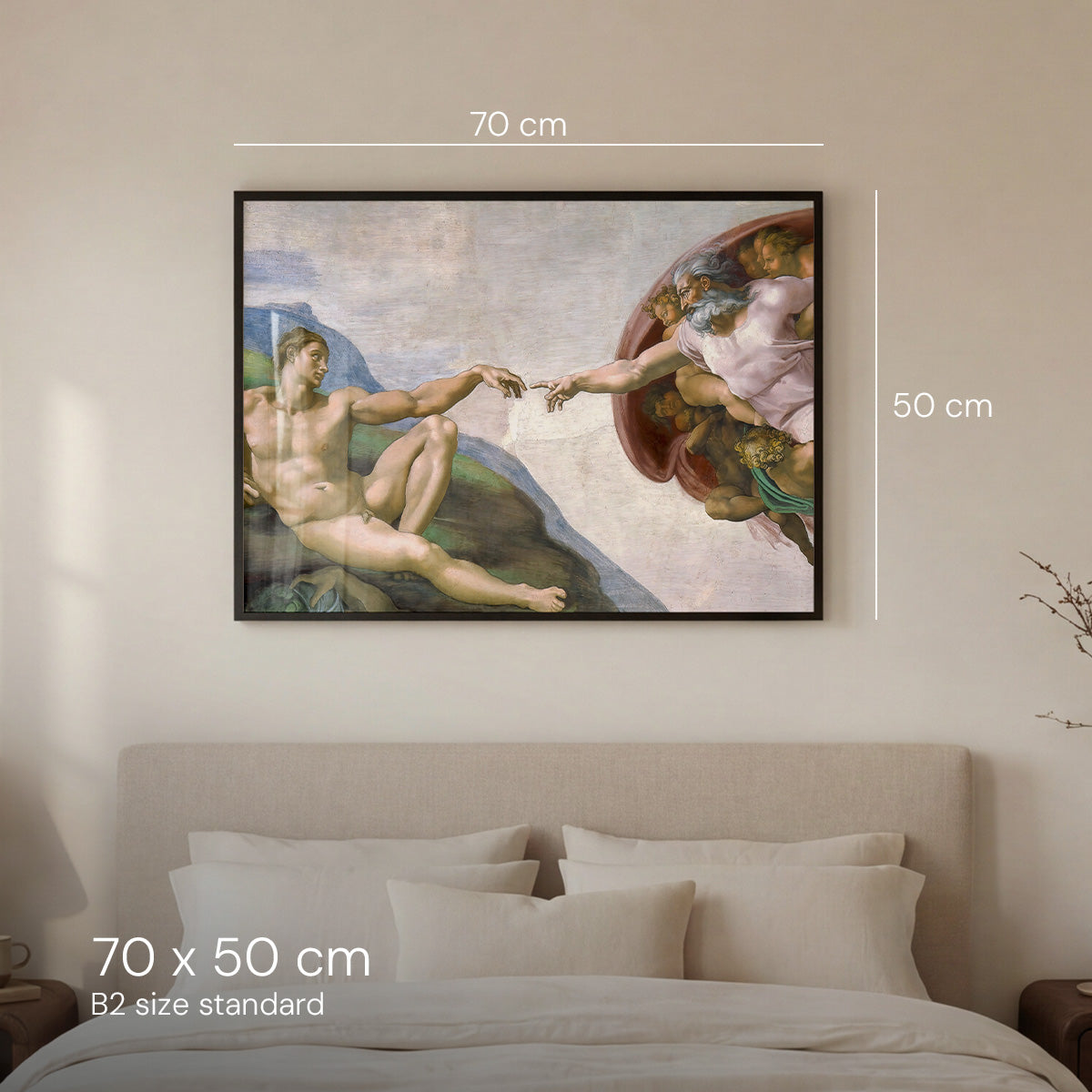 The Creation of Adam - Art Print
