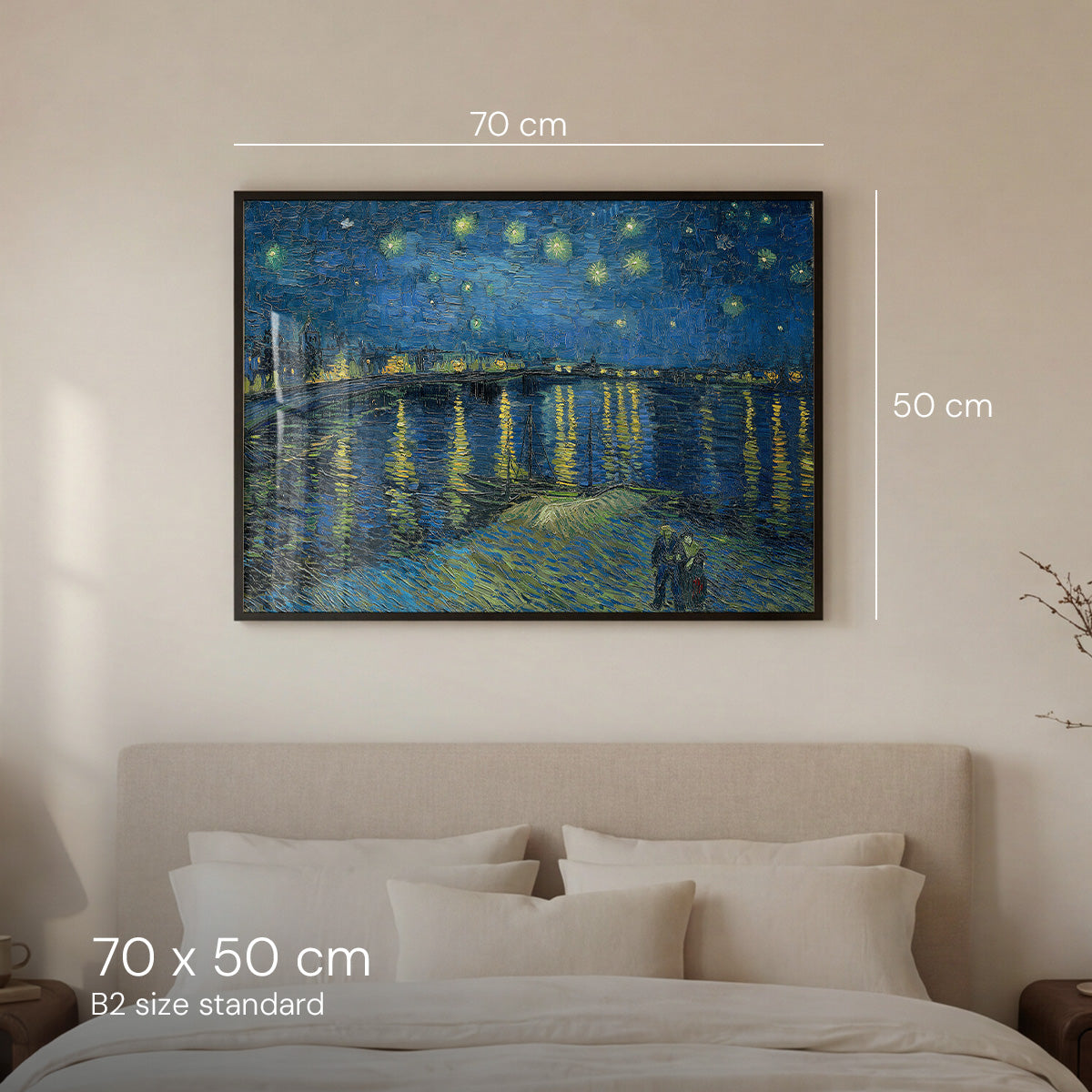 Starry Night Over the Rhône - Art Print