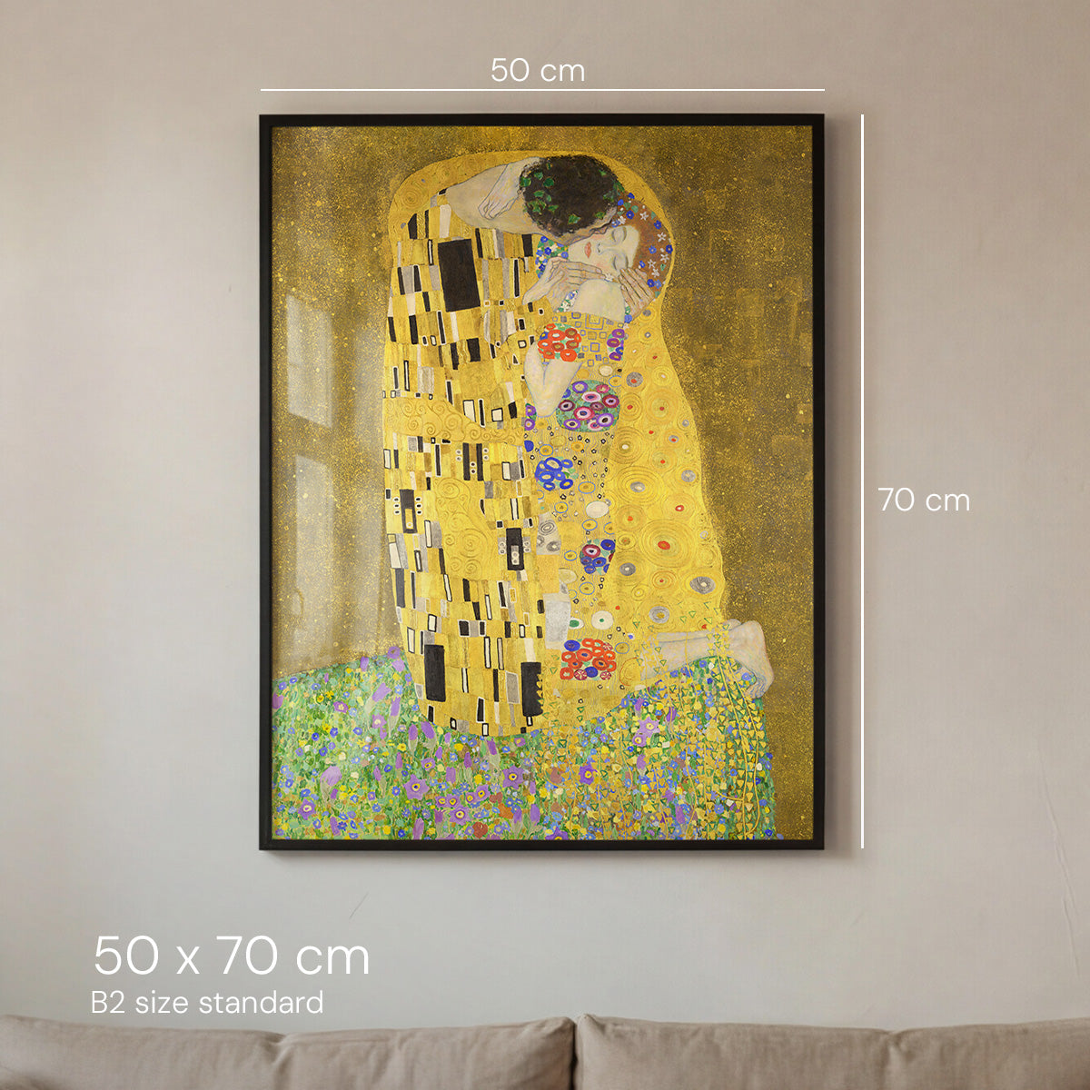 The Kiss - Art Print