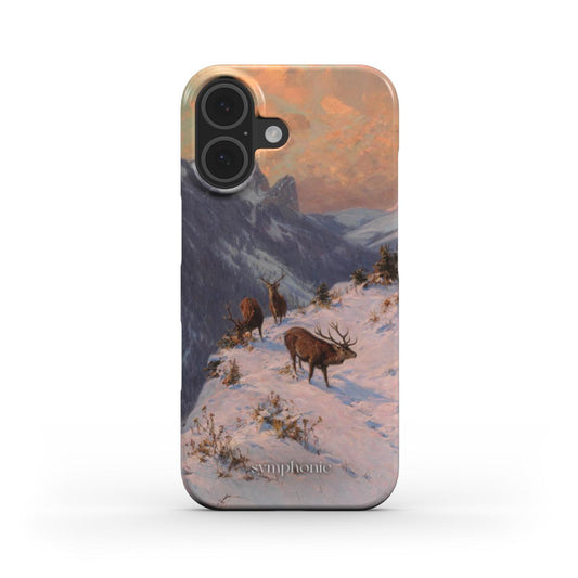 A Red Deer in Winter - Snap