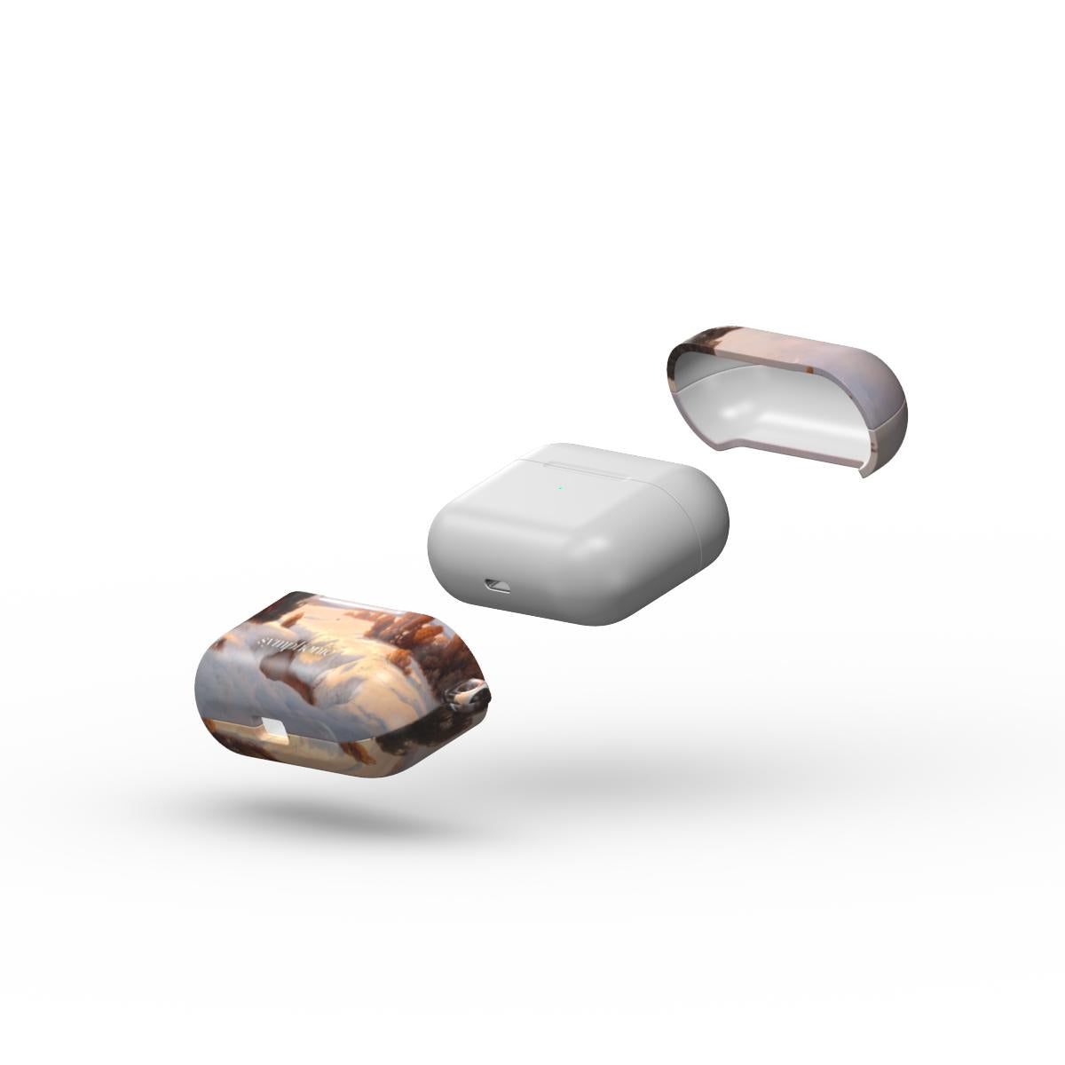 Winter Landscape in the Sun - AirPods case