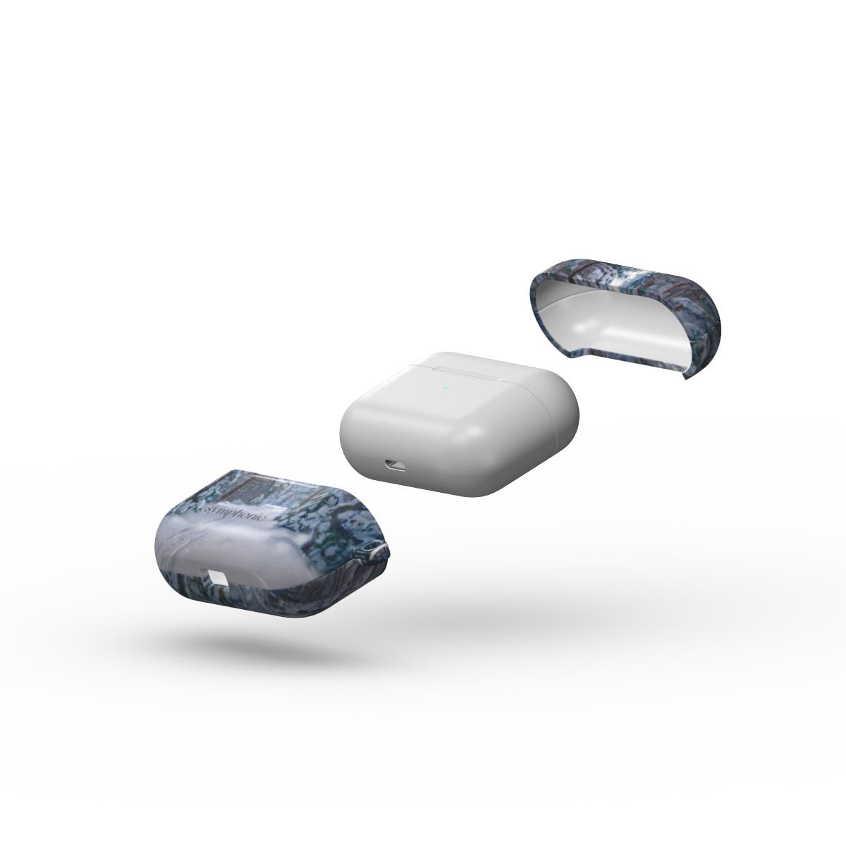 Verschneiter Waldweg - AirPods case