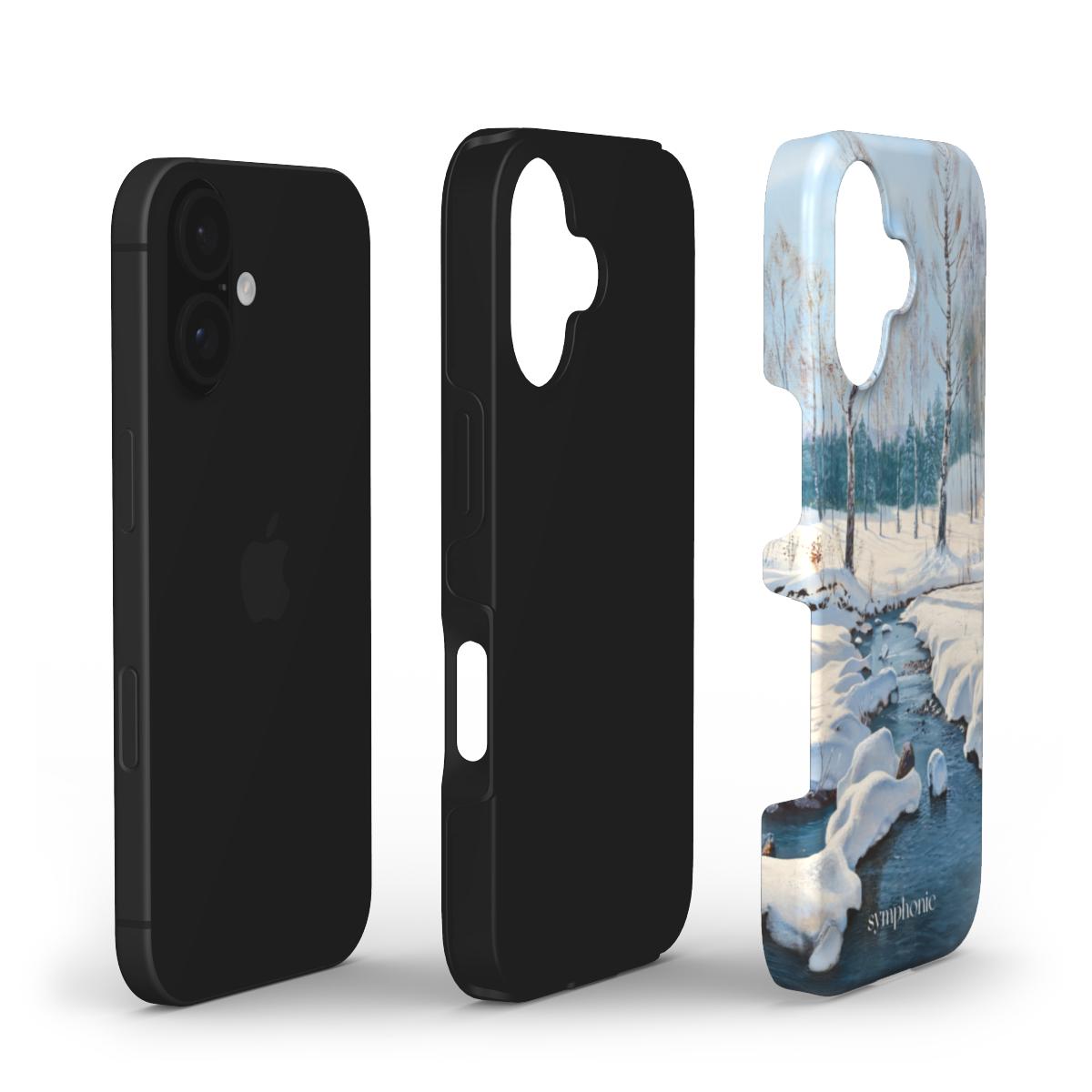 Winter Landscape with a Creek - Tough