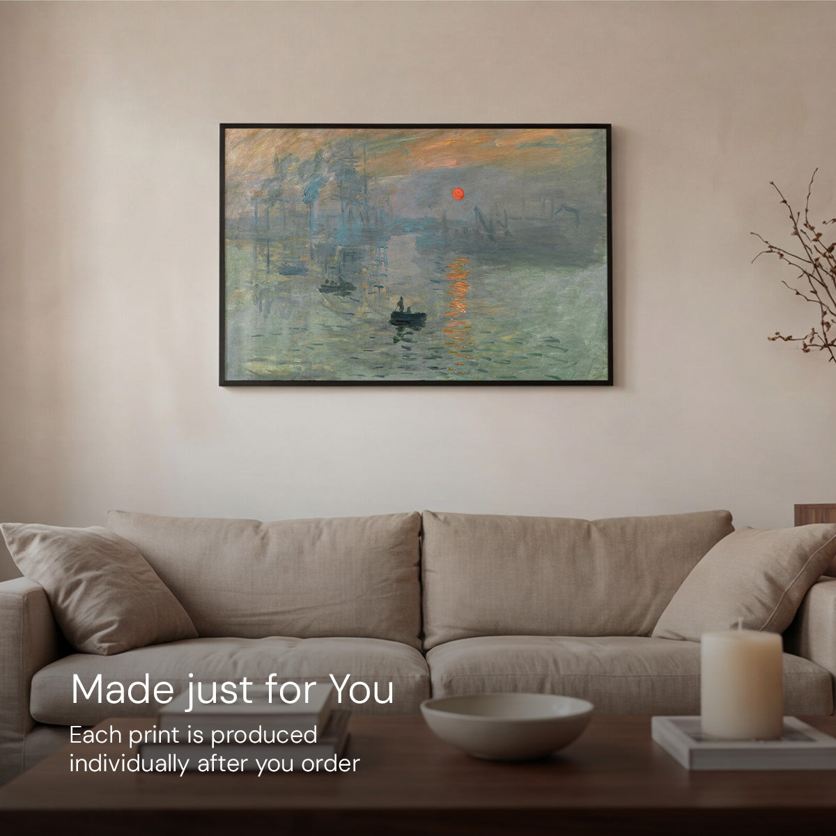 Impression, Sunrise - Art Print