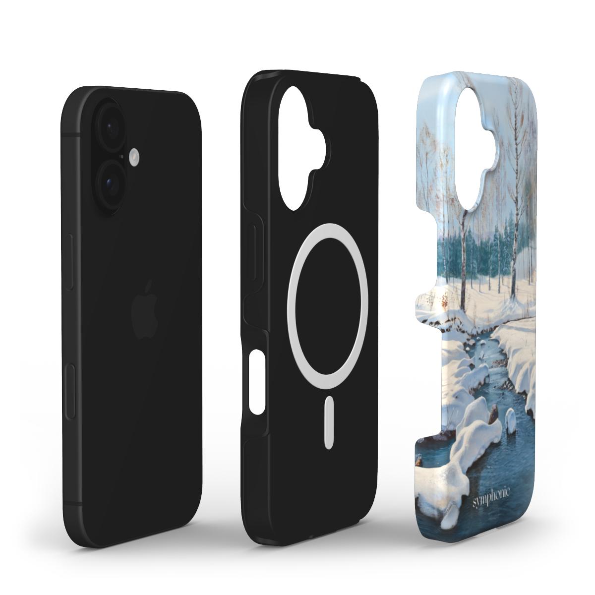 Winter Landscape with a Creek - Tough MagSafe