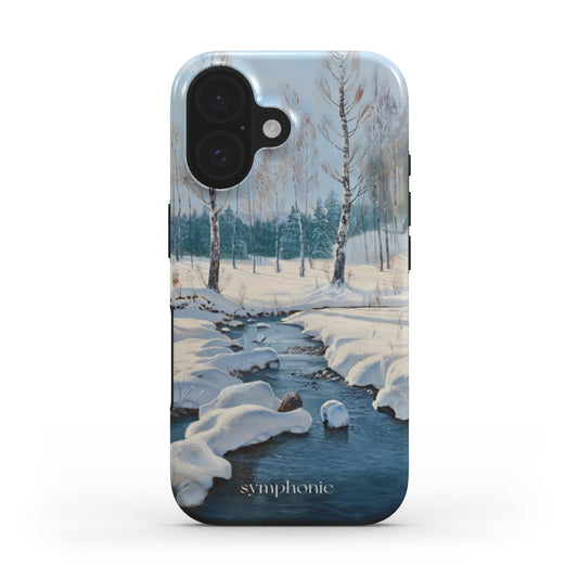 Winter Landscape with a Creek - Tough