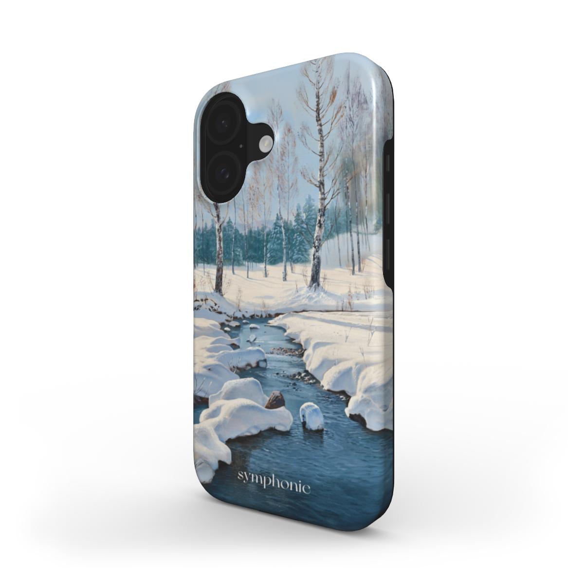 Winter Landscape with a Creek - Tough MagSafe