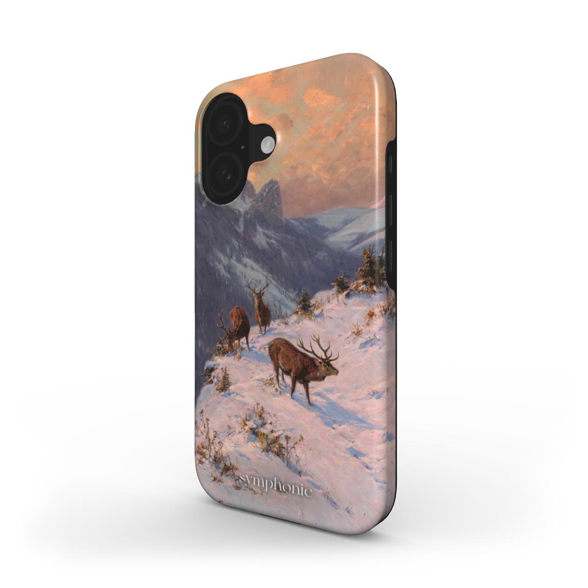 A Red Deer in Winter - Tough MagSafe