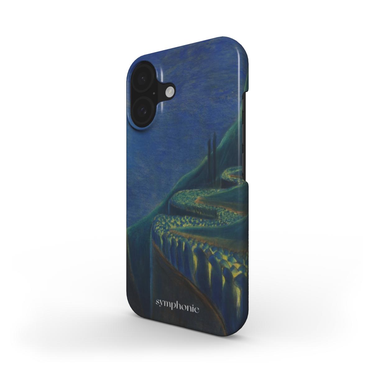 Funeral Symphony VI Snap phone case Ciurlionis